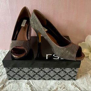 2xHP💖 RSVP Special Occasion Peep Toe Pumps